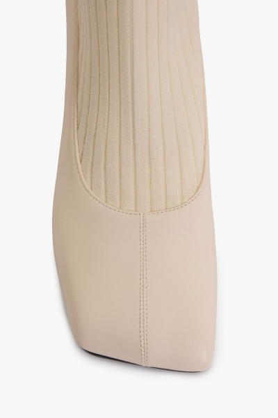 Полусапоги с квадратным мысом Lera Nena, цвет: белый LNU.401.18696.120 купить онлайн