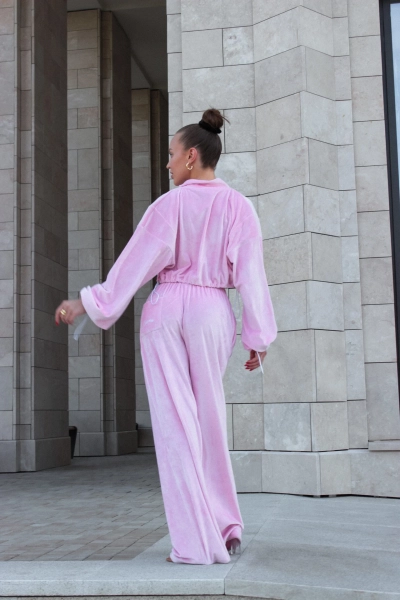 Бомбер Velour Special GARCHIT, цвет: розовый  |новая коллекция купить онлайн