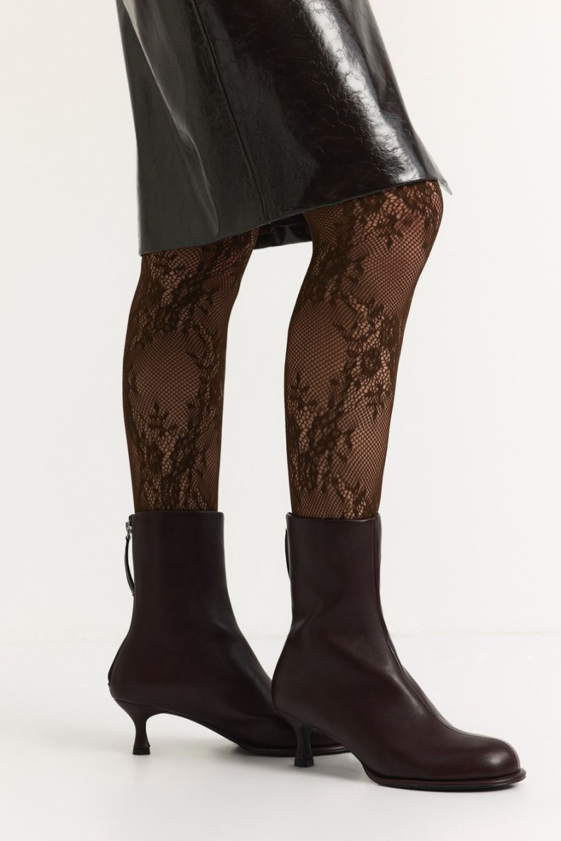 Ботильоны из экокожи Lera Nena, цвет: Бордовый LNU.301.17878.330 купить онлайн