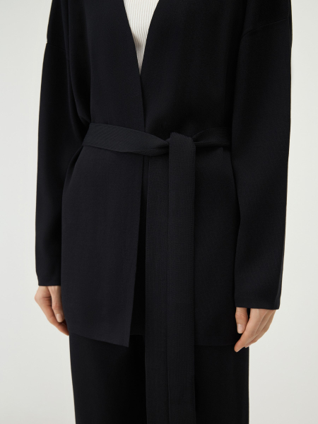 Кардиган с поясом Conso, цвет: Черный, KCL 260711 - черный купить онлайн