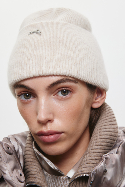 Шапка с широким отворотом с ангорой DREAMS BY ALENA AKHMADULLINA, цвет: молочный 225106250304306/113000 купить онлайн