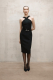 Платье BLACK TIE Autentiments, цвет: Черный, T000002819 купить онлайн