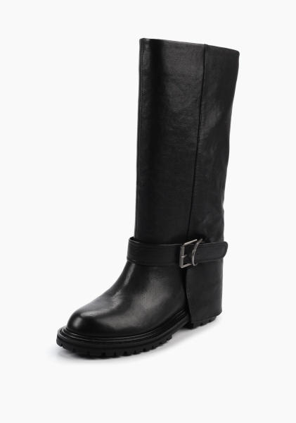 Сапоги трубы черные SBALO, цвет: Черный SHT81 купить онлайн