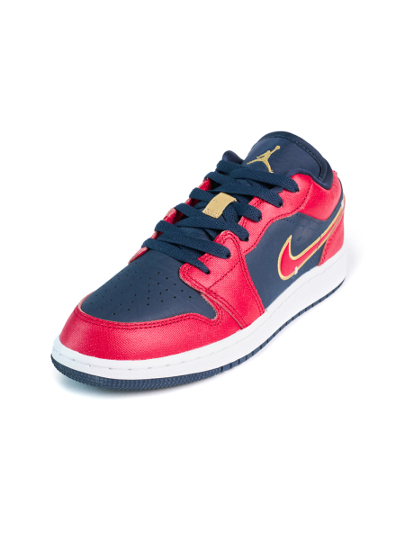 Кроссовки подростковые Jordan 1 Low "Olympic" NKDADDYS SNEAKERS, цвет: красный FQ7380-400 купить онлайн