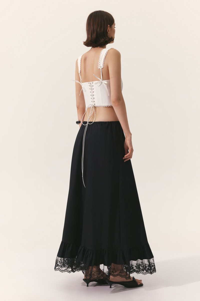Корсет с кружевной отделкой TOPTOP, цвет: белый, TT.124.19352.100 купить онлайн