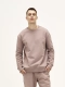Свитшот из футера Walk Straight BUCHNER, цвет: бежевый SW0123001BG |новая коллекция купить онлайн