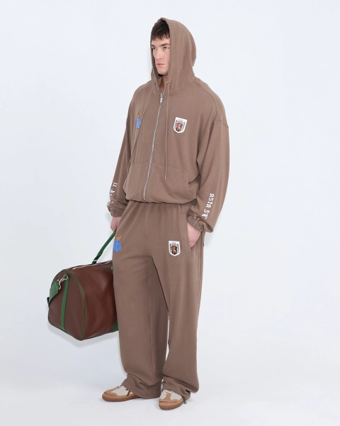 Костюм из мягкого хлопка с гербом ASIA ST 71, цвет: коричневый,  купить онлайн