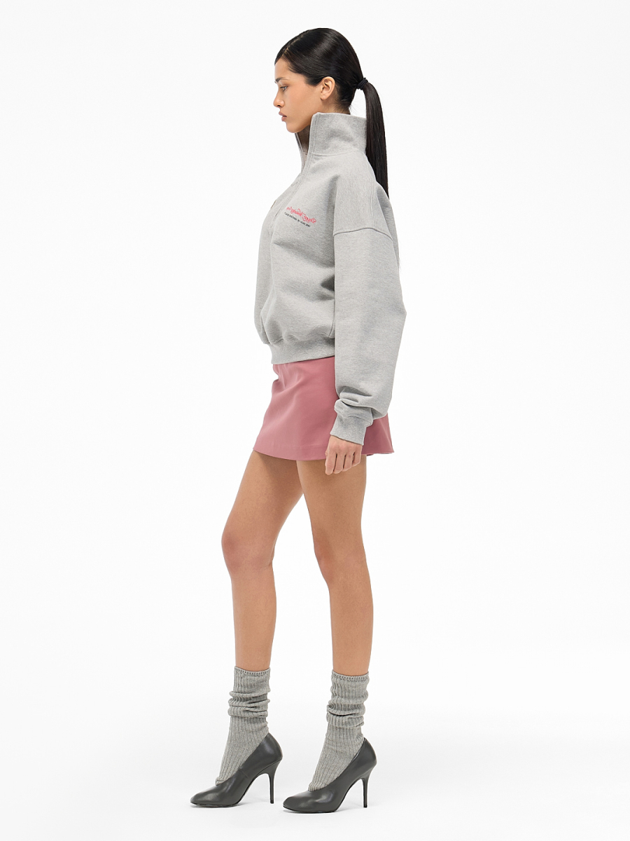 Свитшот с молнией "Истина" FRHT&OUT OF REACH, цвет: меланж, SWVRTMLG купить онлайн