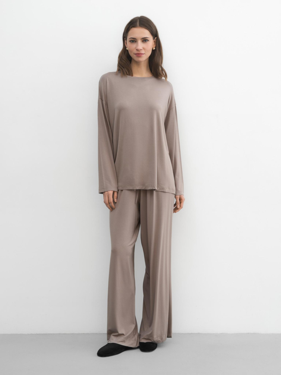 Костюм из бамбука Taupe PURE LINEN, цвет: Тауп  купить онлайн