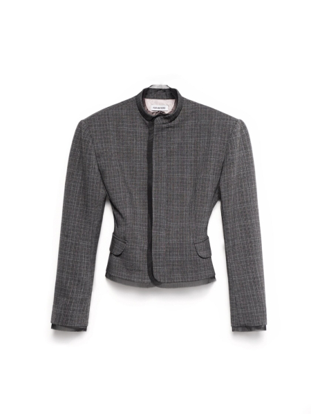 Пиджак Ноктюрн YOUR ANTIHERO, цвет: графитовый в клетку,  купить онлайн