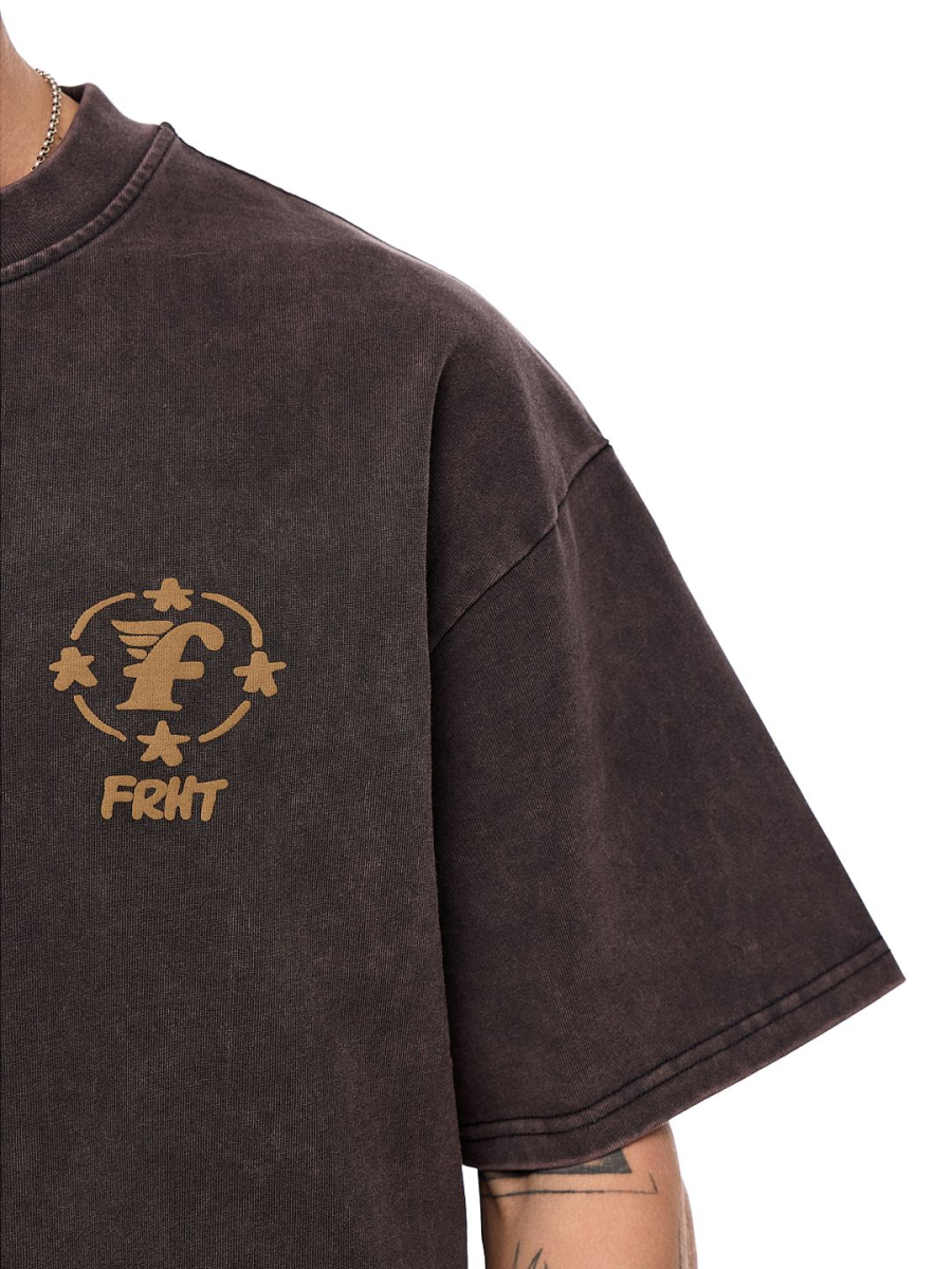 Футболка FRHT MH Insane FRHT&OUT OF REACH, цвет: wash, TSMHNSNTWSH купить онлайн