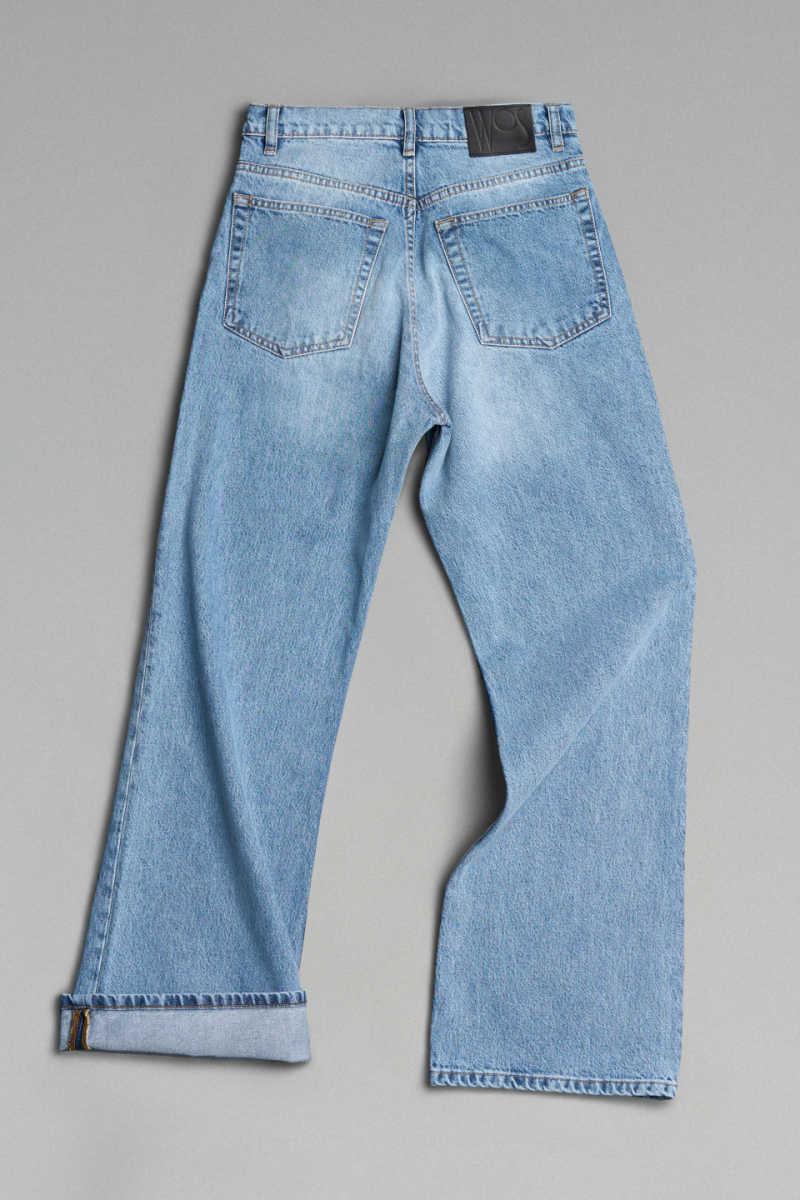 Прямые джинсы WALK OF SHAME, цвет: светло-синий,  купить онлайн