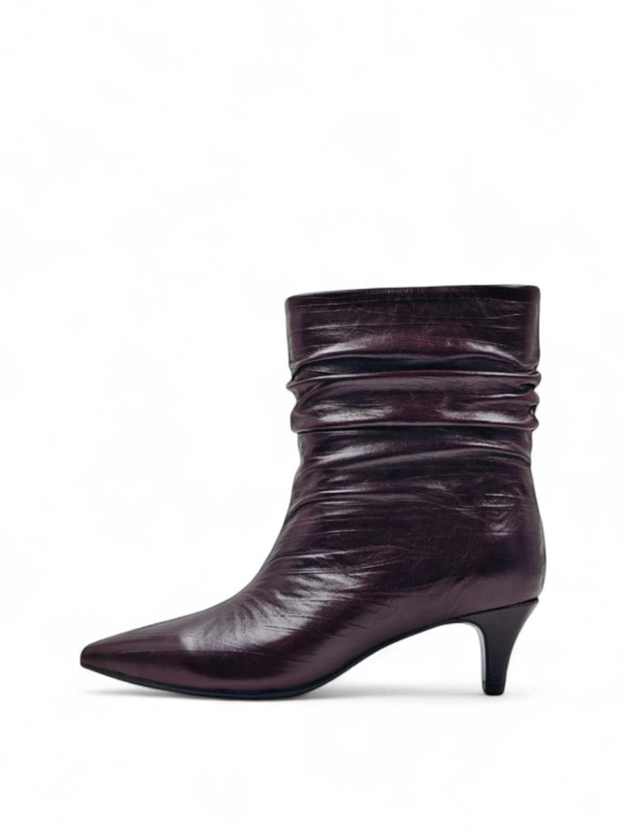 Ботильоны демисезонные из натуральной кожи