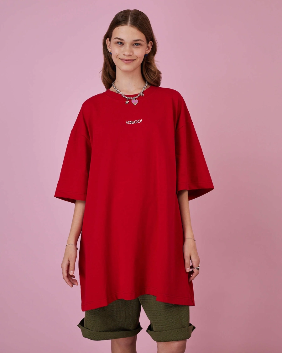 Футболка макси овер ковер