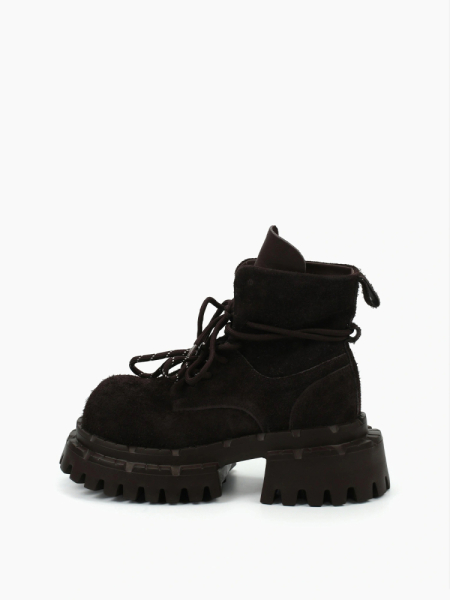 Ботинки на тракторной подошве