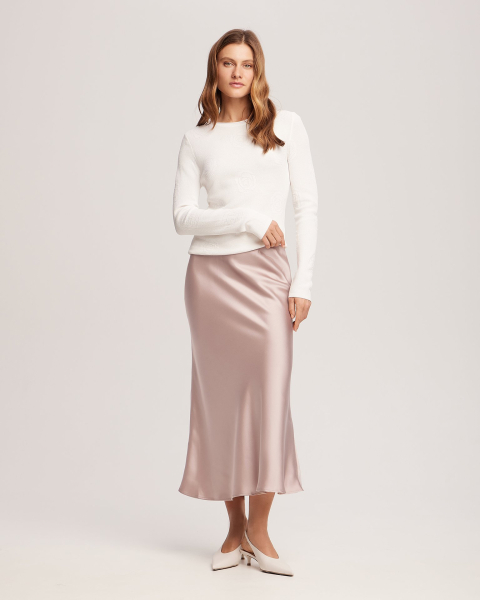 Джемпер To be Blossom, цвет: WHITE, 61575 купить онлайн