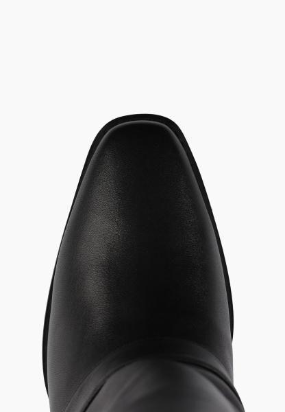 Сапоги на каблуке из натуральной кожи SBALO, цвет: Черный SHT82 купить онлайн