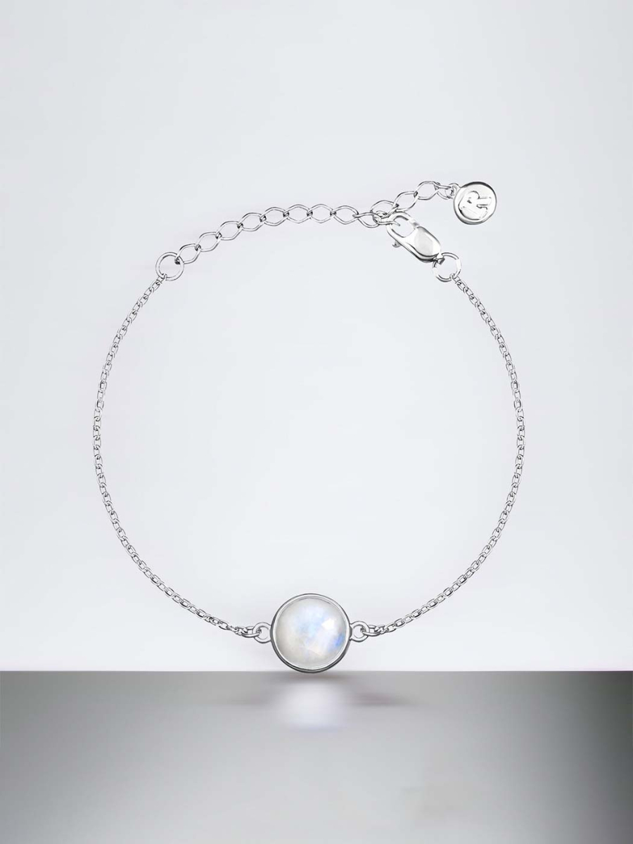 Браслет Луна с лунным камнем