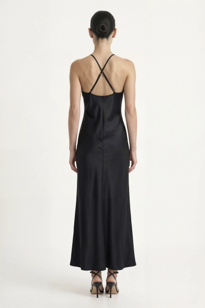 Платье с Х-образным вырезом REFERT, цвет: Черный, 08-4114/1-2511 купить онлайн