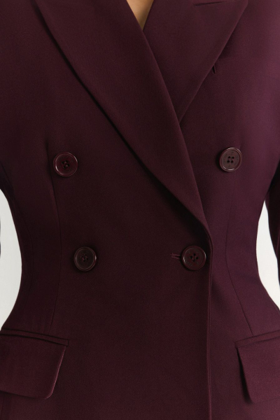 Двубортный жакет TOPTOP, цвет: Бордовый, TT.060.19149.330 купить онлайн