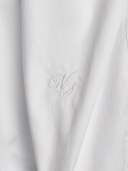 Классическая рубашка с вышивкой WALK OF SHAME, цвет: белый, MSH002.1/PS26 купить онлайн