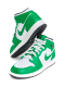 Кроссовки подростковые Jordan 1 Mid "Lucky Green" NKDADDYS SNEAKERS, цвет: зеленый DQ8423-301 купить онлайн