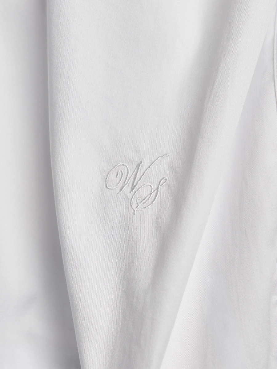 Классическая рубашка с вышивкой WALK OF SHAME, цвет: белый, MSH002.1/PS26 купить онлайн