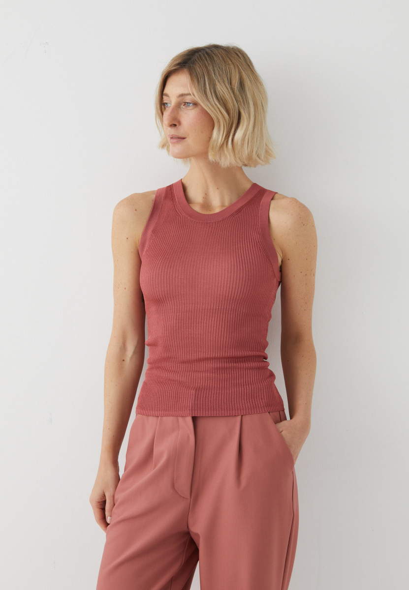 Топ-майка из вискозы Marou, цвет: розовый, Mar3_2526 купить онлайн