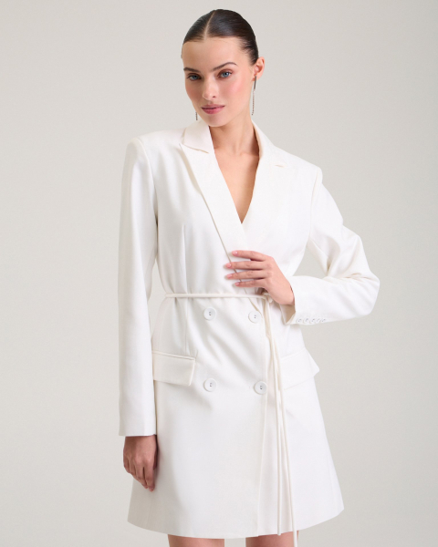 Платье-пиджак To be Blossom, цвет: WHITE, 101607 купить онлайн