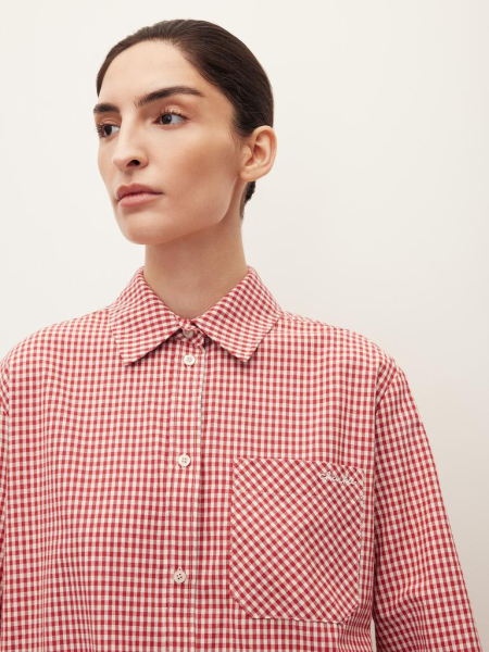 Рубашка фланелевая Chaika, цвет: красный AW25BL09-180 |новая коллекция купить онлайн
