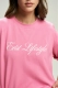 Футболка с вышивкой ERIST Pink