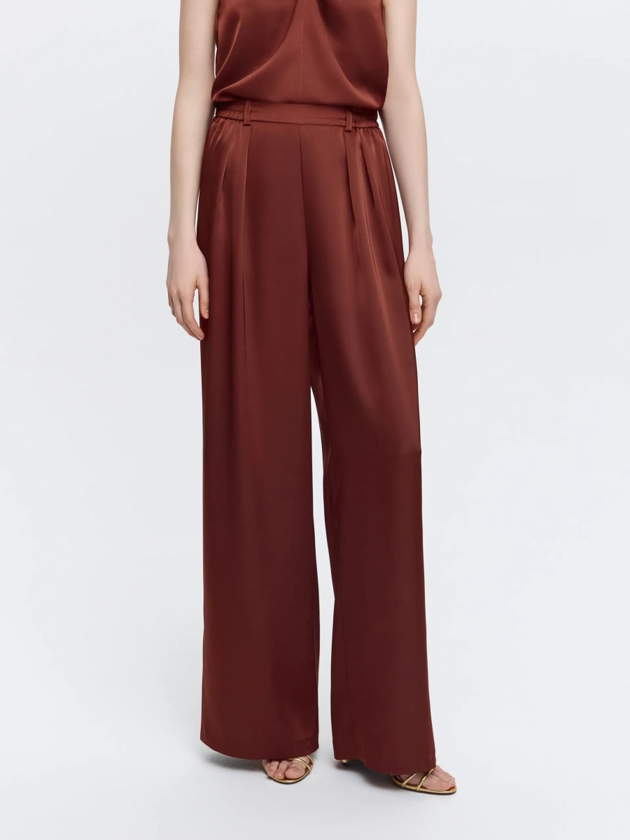 Брюки Азелия ANNA PEKUN, цвет: коричневый, 50.2424.700 купить онлайн