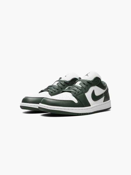 Кроссовки Nike Air Jordan 1 Low White shvetsov store, цвет: white olive DC0774-113 |новая коллекция купить онлайн