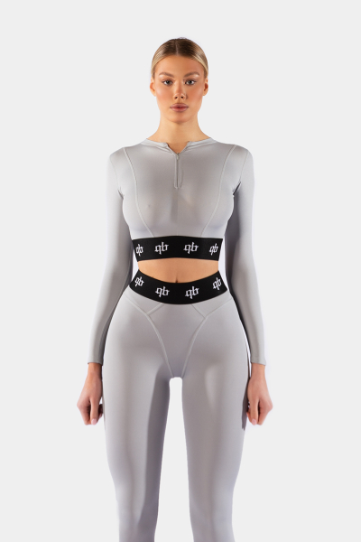 Легинсы Sport qb A QUICK BUCK, цвет: grey,  купить онлайн
