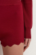 Шорты из смесовой вискозы TOPTOP, цвет: Бордовый, TT.038.17425.330 купить онлайн