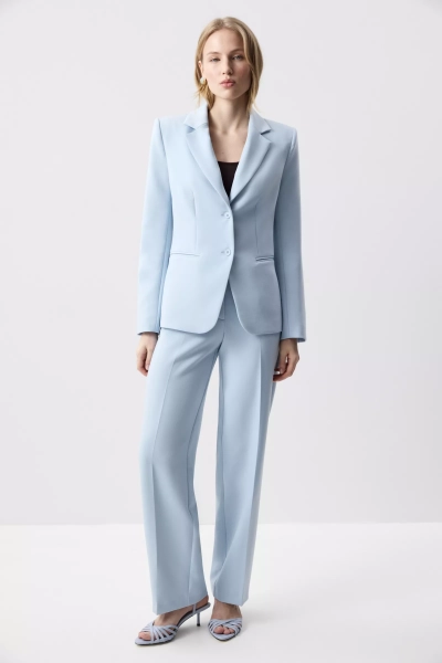 Жакет приталенный Charmstore, цвет: голубой, 109-556103-668 купить онлайн