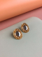 Серьги "Golden lion" Tata Shop, цвет: позолота, М408 со скидкой купить онлайн