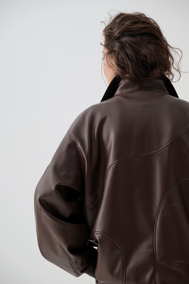 Анорак винтажный горький шоколад UNKE, цвет: коричневый, 2601J005P_BR купить онлайн