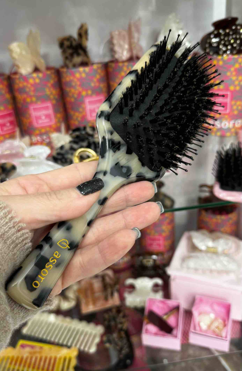 Расческа для волос ASSORO, цвет: гепард haircomb-gepard купить онлайн