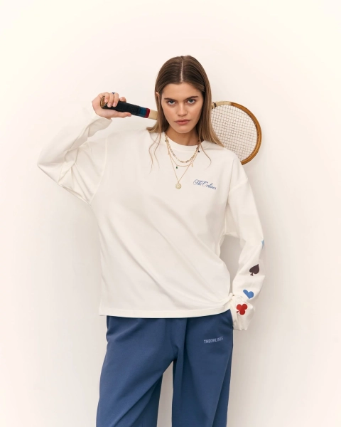 Лонгслив ALL IN WINNER LONGSLEEVE THE ORLINES, цвет: Milk, LNG-ALLNWNNR купить онлайн