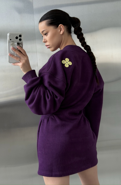 Платье приталенное Label .B, цвет: фиолетовый, Dr.25.3.11P купить онлайн