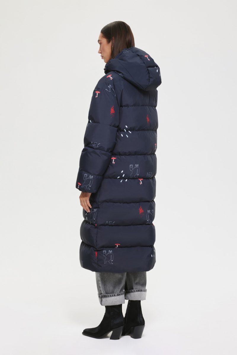 Пуховое пальто DREAMS BY ALENA AKHMADULLINA, цвет: Черный, 225101020504273/203000 купить онлайн