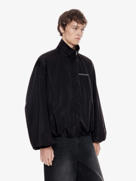 Олимпийка с увеличенной линией плеча POST POST SCRIPTUM, цвет: Черный,  купить онлайн