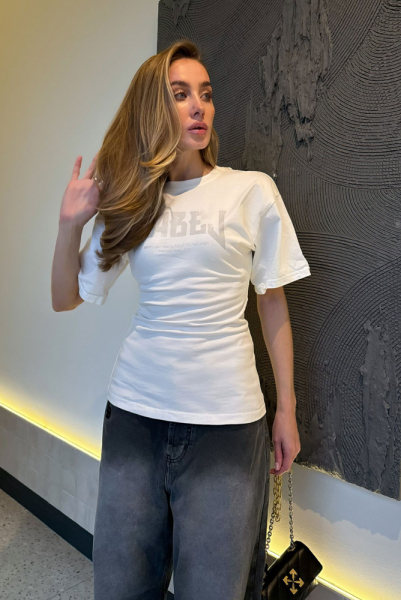 Футболка приталенная WHITE