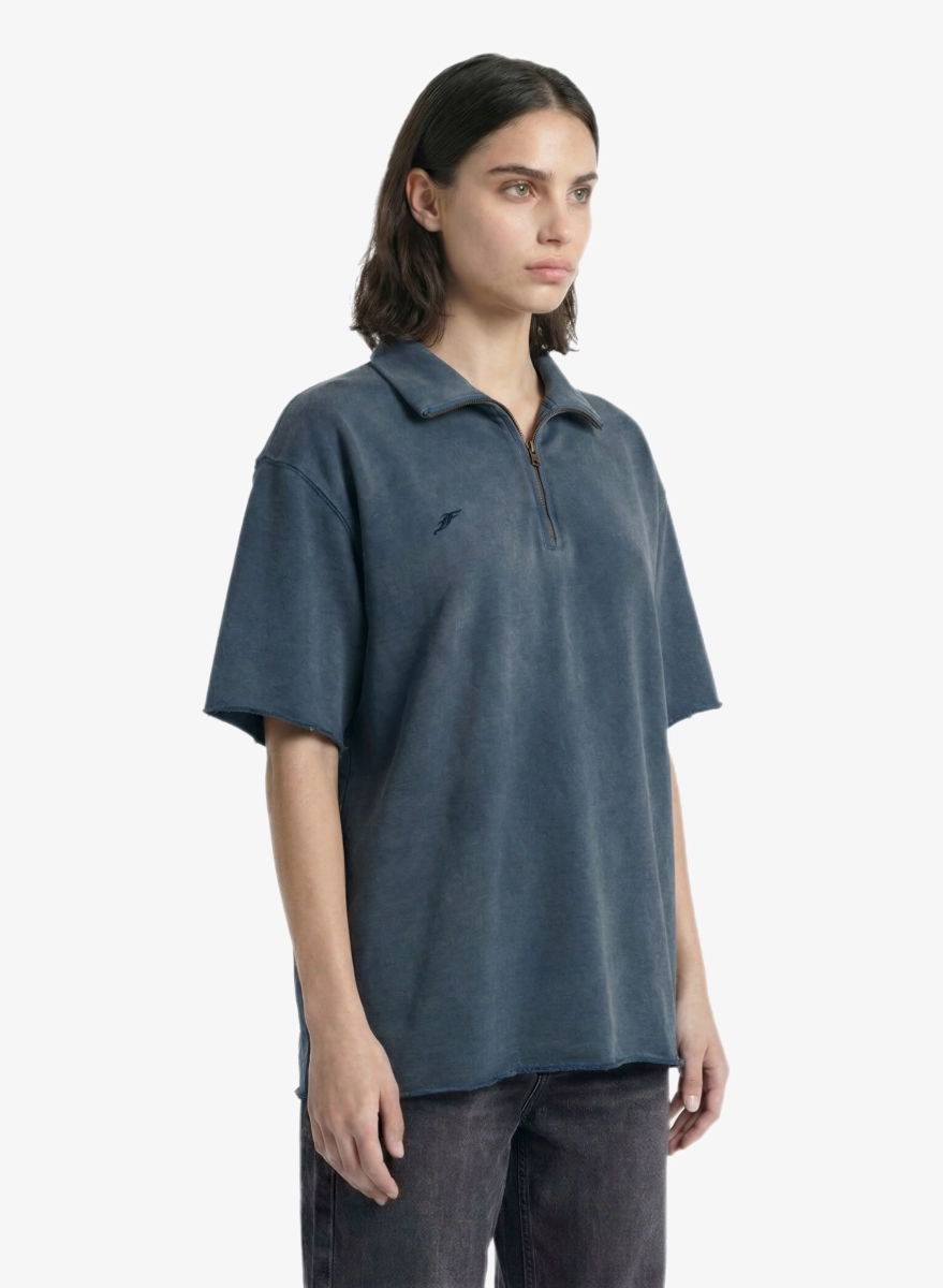 Футболка поло F | ABLE, цвет: голубой,  купить онлайн