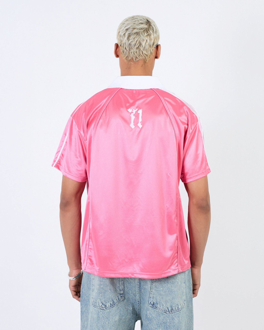 Футболка поло Джерси ASIA ST 71, цвет: розовый, Ast71.tt-Jersey-polo-pink купить онлайн