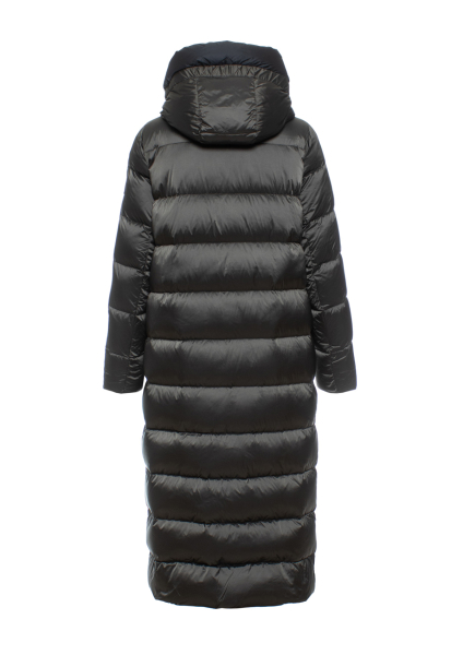 Удлиненный пуховик LAPLANDIA, цвет: хаки, 1732 купить онлайн