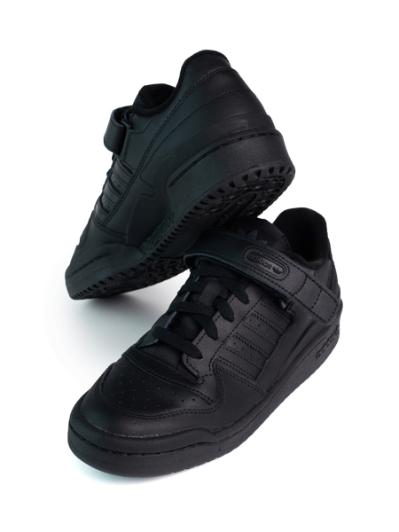 Кроссовки унисекс Adidas Forum Low "Triple Black" NKDADDYS SNEAKERS, цвет: Чёрный, GV9766 со скидкой купить онлайн