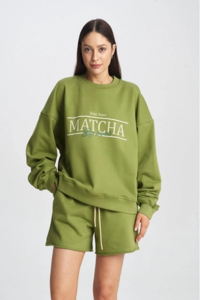 Свитшот MATCHA Green Apple