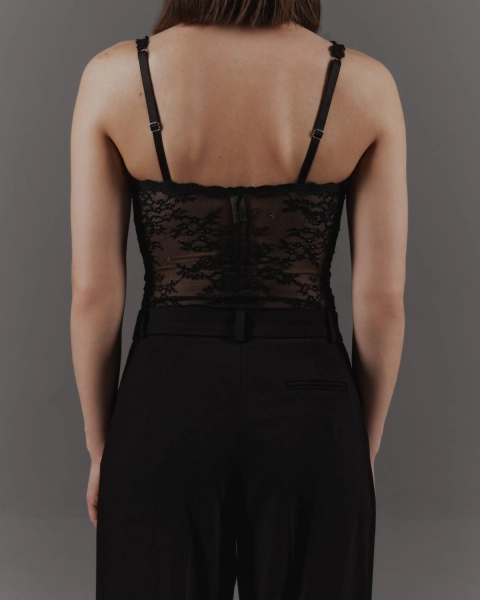 Боди BODYSUIT BLACK YONS, цвет: Черный, YO-414 купить онлайн